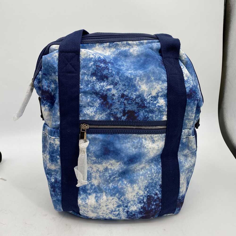Madden Girls Blue White Backpack Tie-Dye